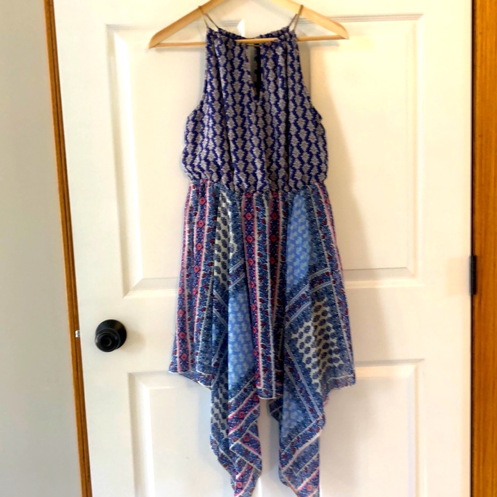 Speechless asymmetrical lined dress